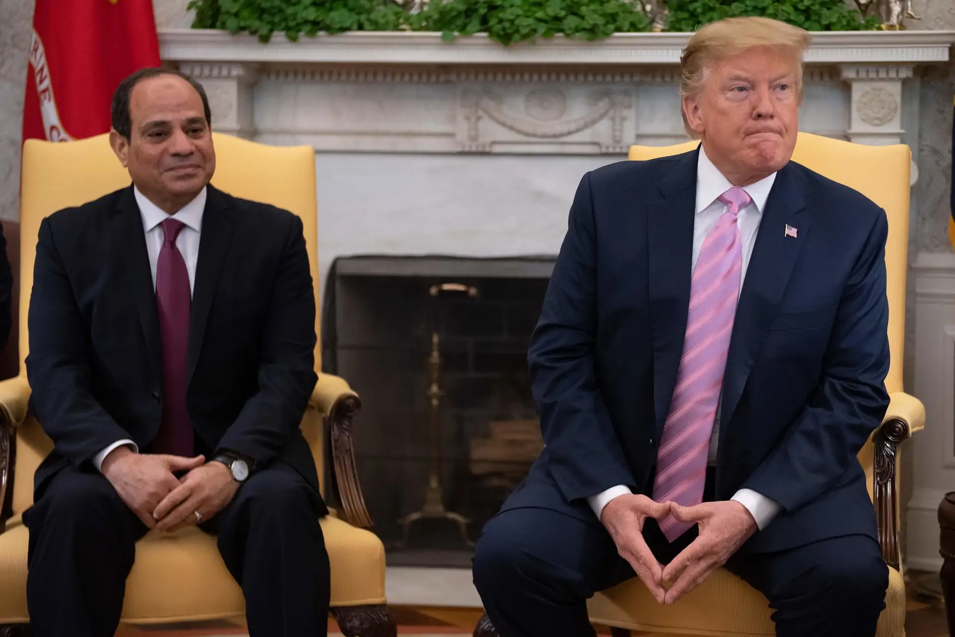 «هام وعاجل» الرئيس السيسي يوجه نداءً حاسمًا لترامب حول ملف بالغ الأهمية