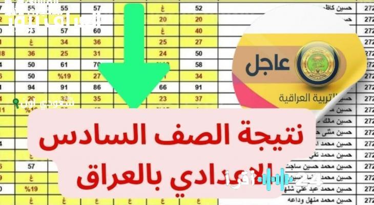 «فخر ونجاح» نتائج السادس الإعدادي 2025 في العراق: إعلان النتائج برقم الامتحاني يرفع الرأس