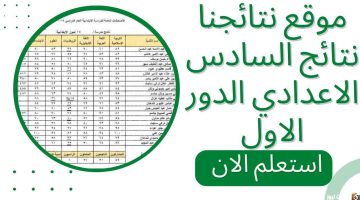 «عاجل وهام» نتائج السادس الإعدادي في العراق تعلن رسميًا.. اطمئن على مستقبل أبنائك الآن
