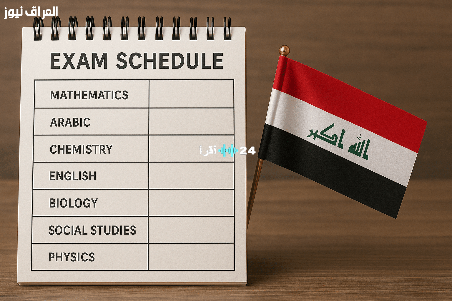 «استعدوا يا طلبة العراق».. العد التنازلي لامتحانات نصف السنة 2025 يبدأ