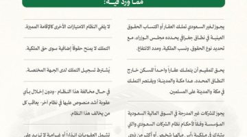 «تفاصيل حصرية» نظام تملك غير السعوديين للعقار: ضوابط جديدة وغرامات تصل إلى 10 ملايين ريال للمخالفين