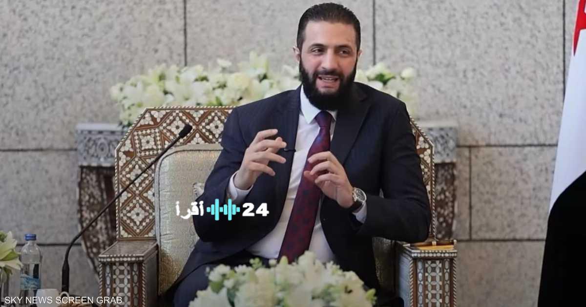 الشرع يشيد بلبنان وشعبه الفرح يليق بكم
