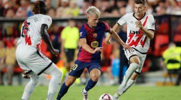تشكيل مباراة برشلونة ورايو فايكانو اليوم في الدوري الاسباني