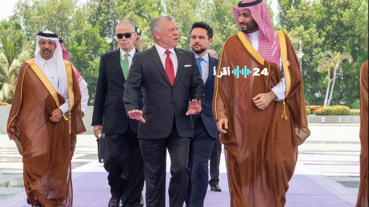 ولي العهد السعودي والعاهل الأردني يبحثان سبل تطوير العلاقات المشتركة