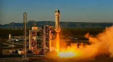 بلو أوريجين تنجح في إطلاق رحلة فضائية بطاقم دولي NS-24