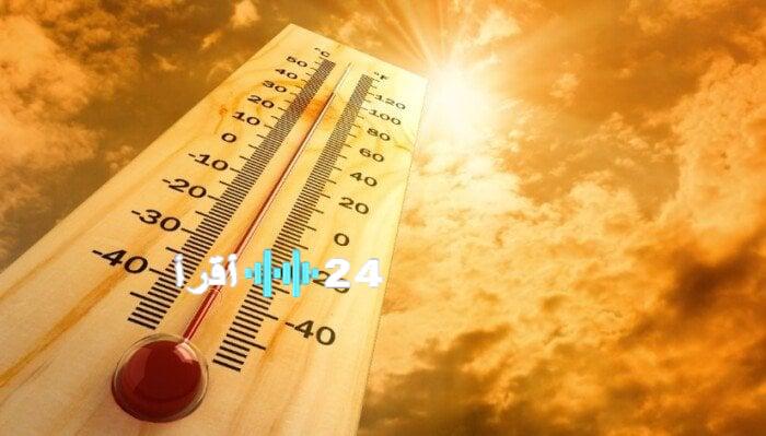 الأرصاد تحذر ارتفاع كبير في الحرارة والرطوبة خلال الأيام القادمة