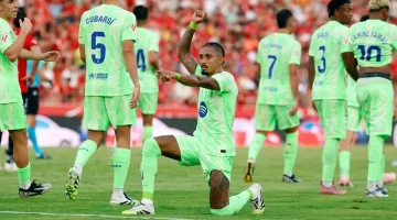 «انتصار ساحق» برشلونة يفتتح الدوري الإسباني بفوز عريض على ريال مايوركا بثلاثية نظيفة