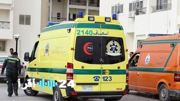 إصابة 15 شخصًا في حادث انقلاب ميكروباص على طريق القاهرة الفيوم الصحراوي