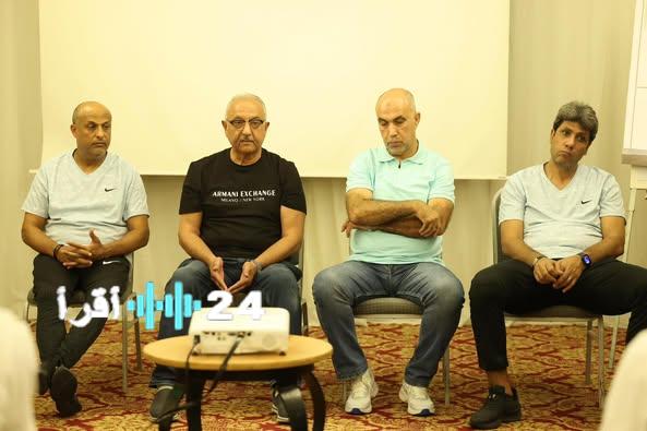 «تحفيزًا للانتصار» رئيس البنك الأهلي يشعل حماس اللاعبين قبل صدام الاتحاد السكندري في دوري نايل بالصور