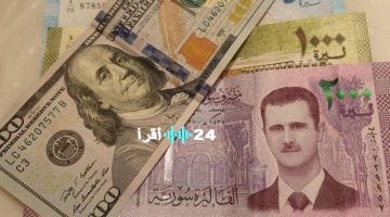 «تحديث فوري» الدولار يستقر مقابل الليرة السورية في تعاملات الخميس بجميع المحافظات