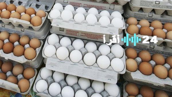 «صدمة في الأسواق» ارتفاع جنوني في أسعار البيض يقفز بالكرتونة 5 جنيهات اليوم