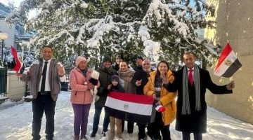 «دعم شعبي عابر للحدود».. الجالية المصرية في النمسا ترفع علم التأييد للرئيس السيسي في مظاهرة حاشدة