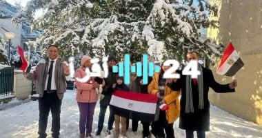 «دعم شعبي عابر للحدود».. الجالية المصرية في النمسا ترفع علم التأييد للرئيس السيسي في مظاهرة حاشدة