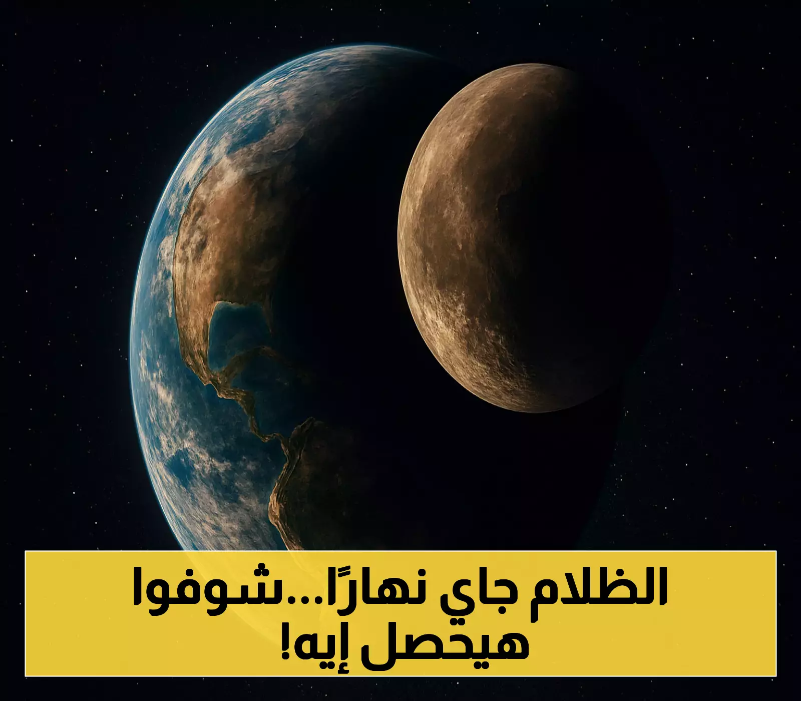 «حدث فلكي نادر» 9 دول عربية تستعد لكسوف شمسي تاريخي يغرقها في ظلام دامس منتصف النهار عام 2027