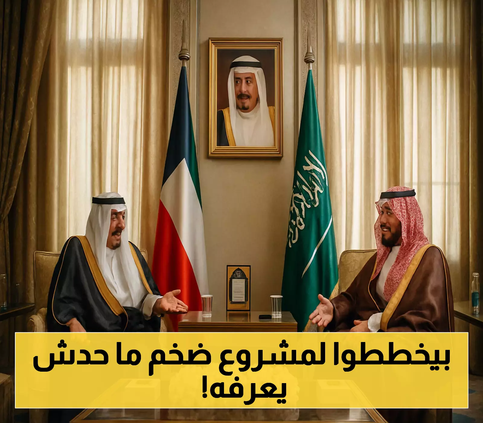 ولي العهد السعودي ورئيس وزراء الكويت يبحثان شراكة استراتيجية في نيوم بحضور مسؤولين استثماريين