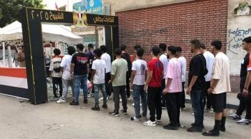 الشباب يتصدرون طوابير التصويت بانتخابات مجلس الشيوخ في الزيتون لليوم الثاني صور