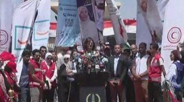 نبيلة مكرم: الكرامة الإنسانية غير قابلة للتجزئة ومصر سند لغزة رغم حملات التشكيك