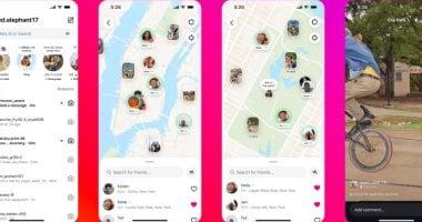 إنستجرام تطلق خريطة تفاعلية وتحديثات جديدة لمنافسة سناب شات