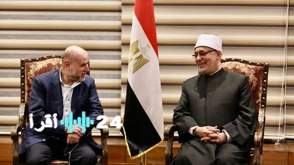 مفتي الجمهورية يلتقي كبار رجال الدين من فلسطين وأذربيجان ولبنان وكينيا
