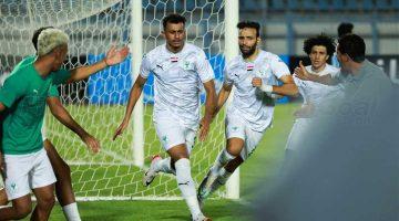 «المصري يتقدم» حرس الحدود يواجه المصري في الشوط الثاني من الدوري