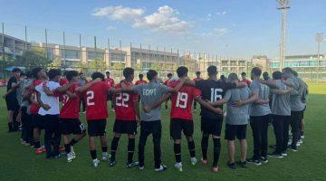 «مواجهة ودية مثيرة» تعادل منتخب الناشئين أمام زد