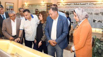 «في جولة ميدانية» القوات المسلحة تستقبل وفدًا إعلاميًا وطلاب الأكاديمية العسكرية في زيارة لوحدة بحرية