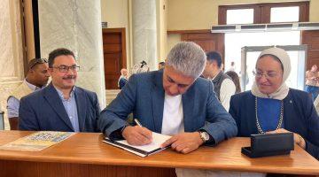 «تراث الإسكندرية في دائرة الضوء» وزير السياحة يتفقد المتحف اليوناني الروماني وقلعة قايتباي خلال زيارته للمدينة الساحلية