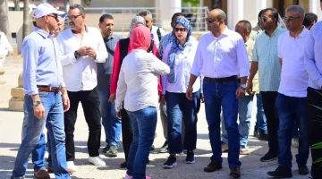 «تطوير وتحديث» نائب وزير السياحة والآثار والأمين العام للمجلس الأعلى للآثار يتفقدان المواقع الأثرية المصرية