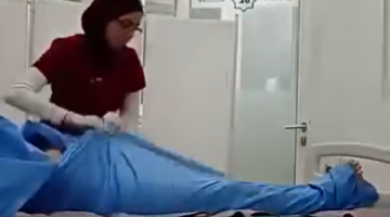 ممرضة تثير جدلا بفيديو مع جثمان متوفى على تيك توك في الجزائر