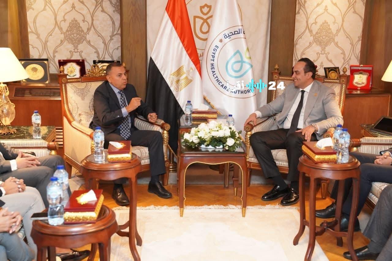 «صحة الإسماعيلية في المقدمة» هيئة الرعاية الصحية و”تاكيدا” يناقشان توسيع مشروع علاج الأورام
