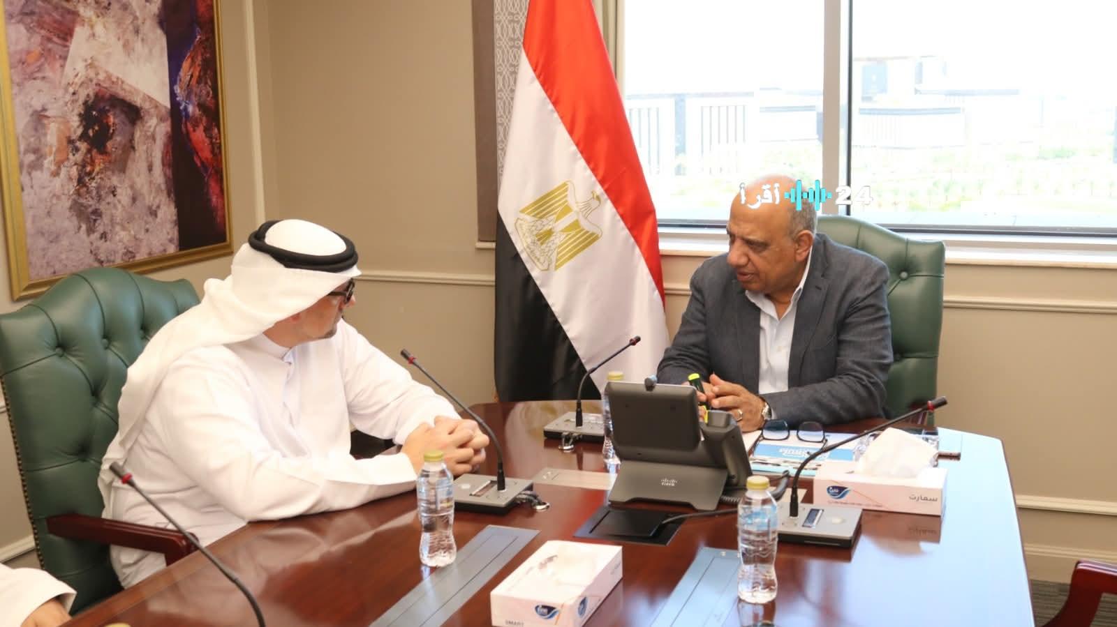«شراكة مستقبلية» وزير الكهرباء يبحث مع “أبو ظبي” مشروعات الطاقة الوطنية