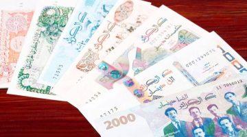 سعر الدينار الجزائري اليوم أمام الدولار واليورو والجنيه المصري
