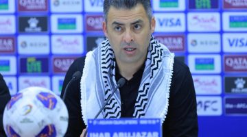 «صرخة من القلب» مدرب فلسطين يطلق نداء استغاثة عالميًا: “أشعر بالعجز وأطفالي يبكون من الجوع”