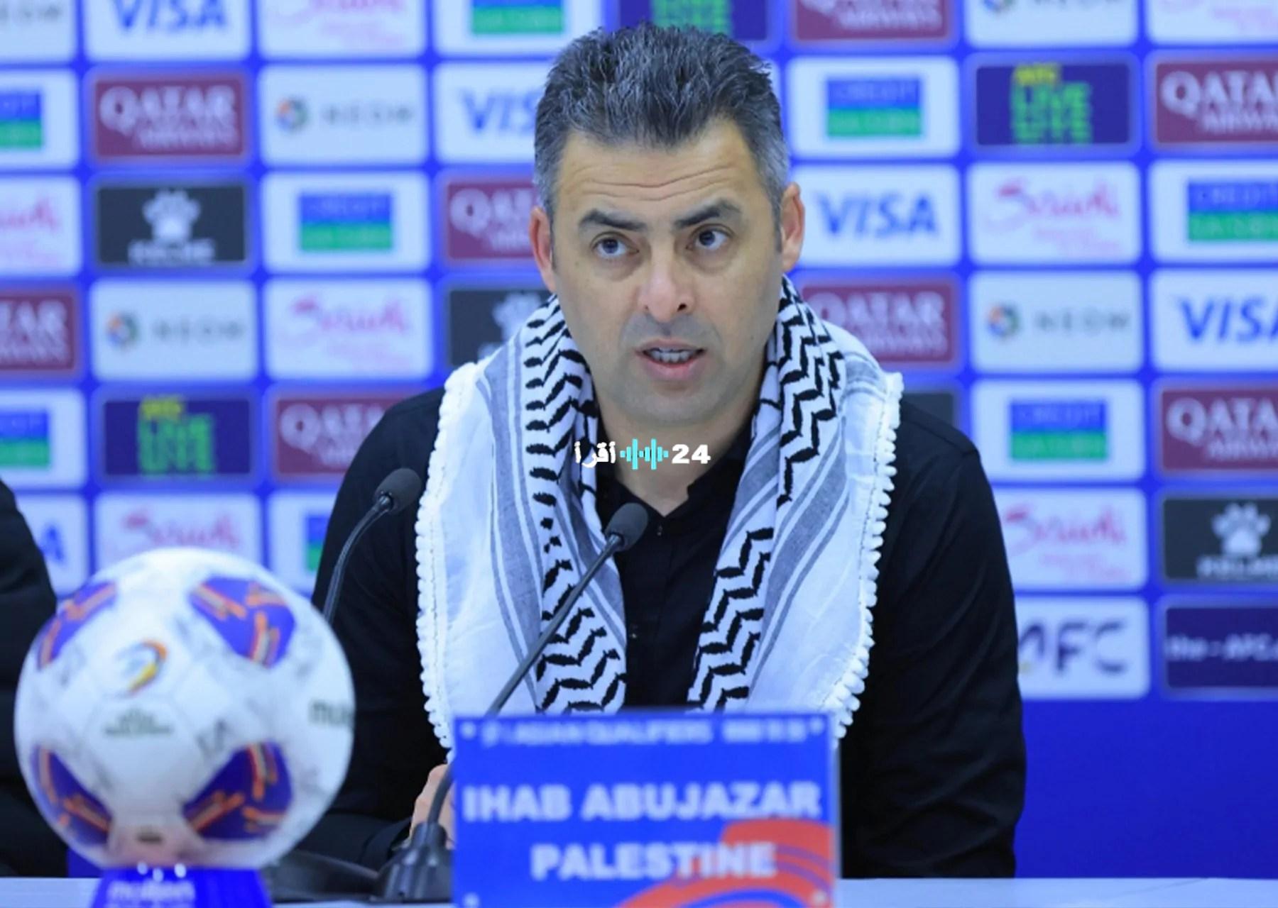«صرخة من القلب» مدرب فلسطين يطلق نداء استغاثة عالميًا: “أشعر بالعجز وأطفالي يبكون من الجوع”