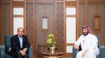السيسي وولي العهد السعودي يبحثان جهود مصر لوقف إطلاق النار بغزة