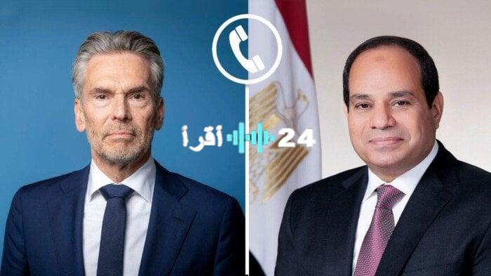 «جهود مكثفة» الرئيس السيسي ورئيس وزراء هولندا يبحثان مساعي مصر لوقف إطلاق النار في غزة