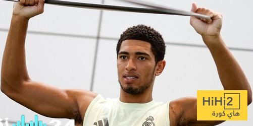 فيديو بيلينغهام يتدرب في الصالة الرياضية بعد جراحة الكتف