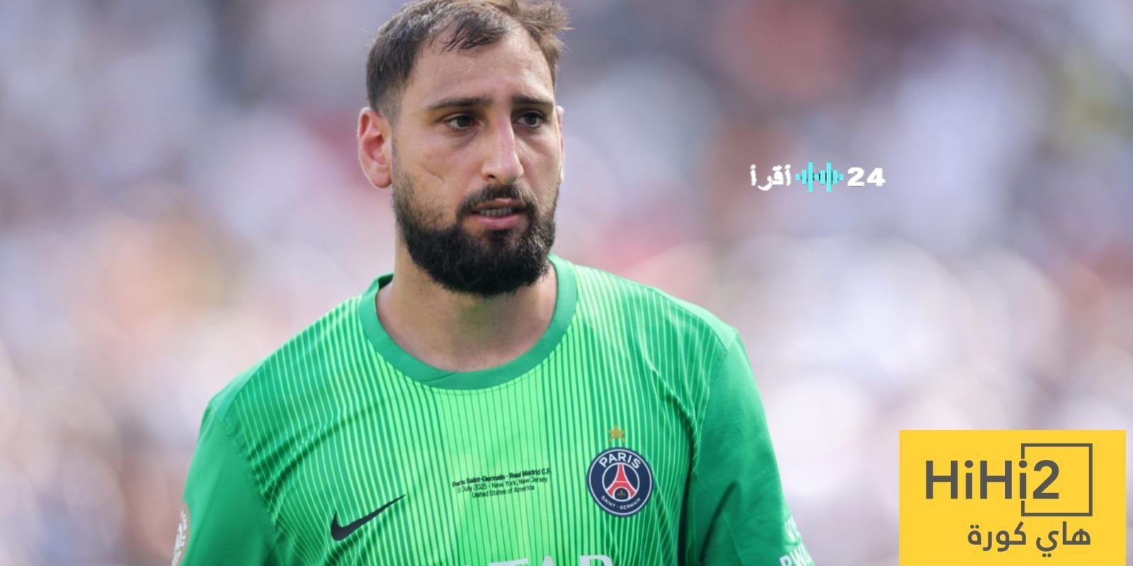 دوناروما من منصة الأبطال إلى مقاعد البدلاء في السوبر الأوروبي