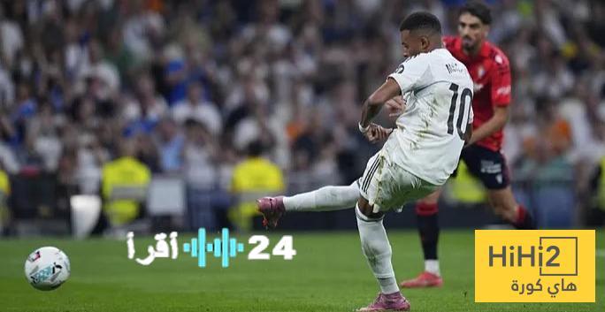 مبابي يتصدر قائمة الفائزين بالالتحامات ضد أوساسونا