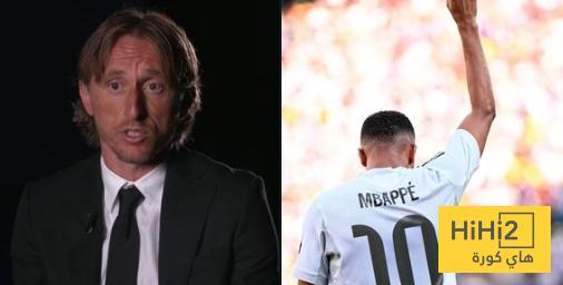 مودريتش يعلق على إمكانية حصول مبابي على القميص رقم 10