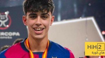 برشلونة على أعتاب تجديد عقد بيرنال رسمياً