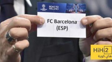 قرعة دوري أبطال أوروبا من هم خصوم برشلونة في دور المجموعات