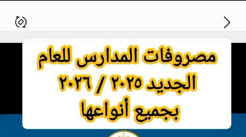 « مصاريف المدارس كام؟».. خريطة سداد المصروفات الدراسية الحكومية حتى 2026… من يدفع ومن يُعفى؟