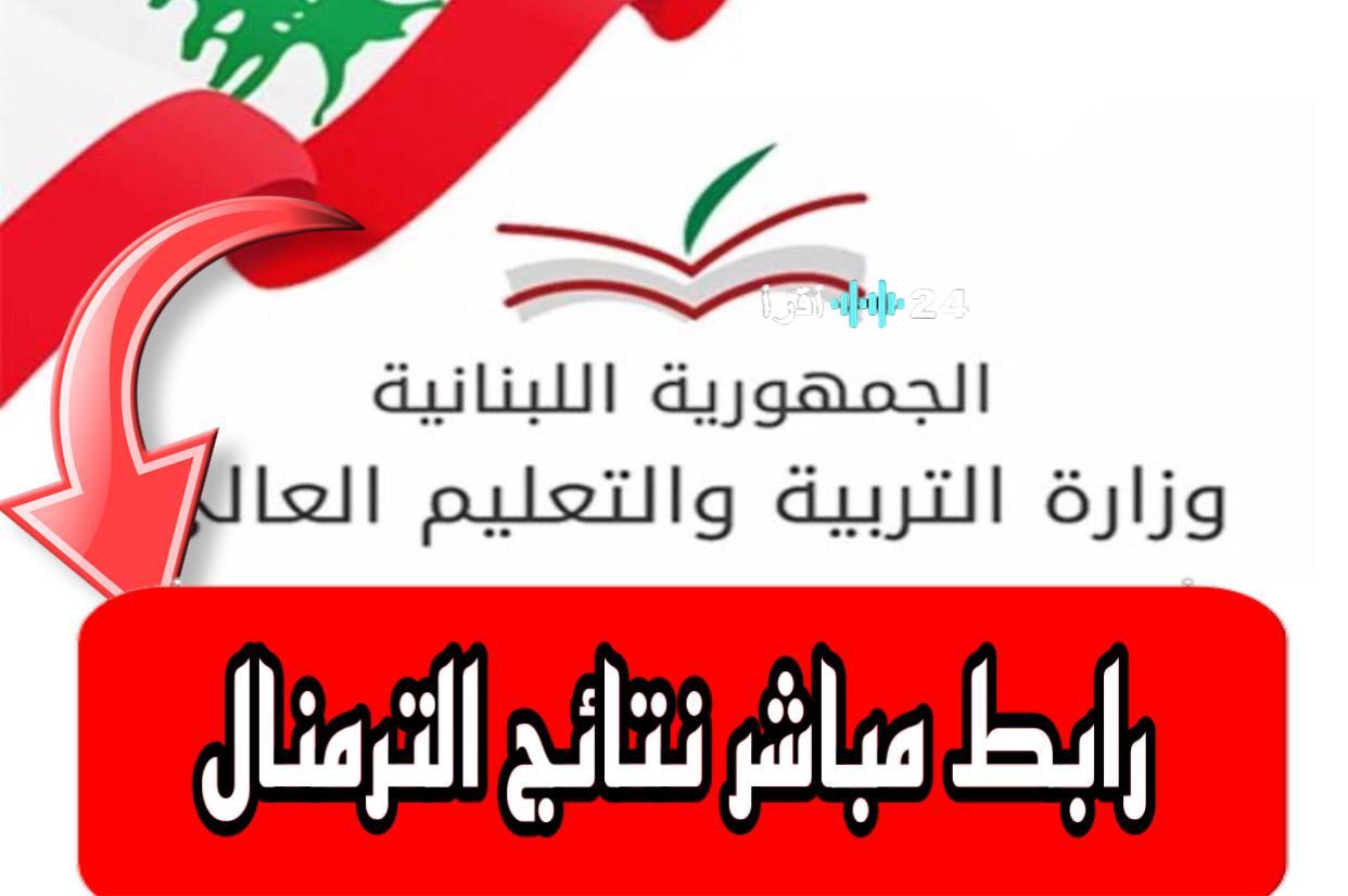 نتائج الترمينال 2025 في لبنان.. الاستعلام برقم الترشيح عبر وزارة التربية