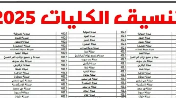 «ترقب وإعلان» نتيجة تقليل الاغتراب 2025 متاحة الآن عبر موقع التنسيق الإلكتروني.. خطوات بسيطة للاستعلام السريع