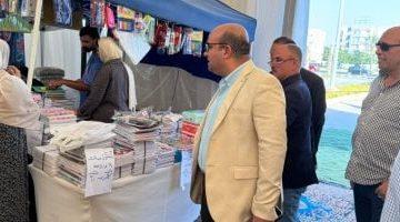 «استعدادًا للعام الدراسي الجديد» رئيس جهاز حدائق أكتوبر يفتتح معرض “أهلاً مدارس”