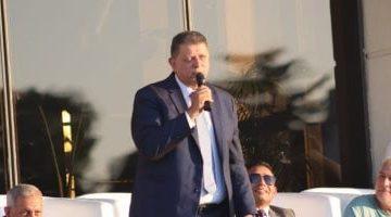 رئيس اتحاد اليد يتفقد تدريبات منتخب ناشئات اليد استعدادا لبطولة أفريقيا