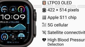 آبل تستعد لإطلاق Apple Watch Ultra 3 بميزات صحية متطورة