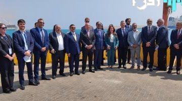 «نافذة على المستقبل» وفد أمريكي يستكشف قصص نجاح ميناء السخنة ومشاريع التطوير الطموحة