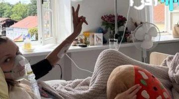 بيلا حديد تكشف تفاصيل علاجها وتشارك صوراً من داخل المستشفى على انستغرام